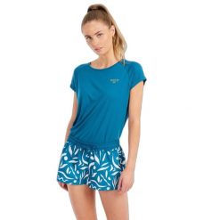 Koszulka damska Protest Happy. Niebieskie koszulki sportowe damskie Protest, xs, bez wzorów, bez ramiączek. W wyprzedaży za 123.99 zł.