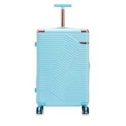 Walizka duża Semi Line. Niebieskie walizki damskie Semi-line, bez wzorów, duże. Za 279.99 zł.