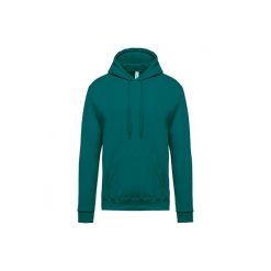 Bluza z kapturem Kariban. Zielone bluzy męskie KARIBAN, m, bez wzorów, z kapturem. Za 175.50 zł.