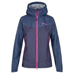 Damska kurtka outdooroowa Kilpi HURRICANE-W. Niebieskie kurtki sportowe damskie Kilpi, xs, bez wzorów, bez ramiączek, bez kaptura, do biegania. Za 462.99 zł.