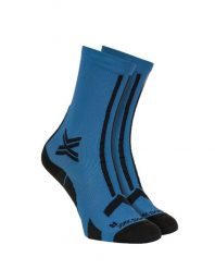 Skarpety X-Socks Trailrun Discover Crew Blue Black. Czarne skarpety męskie X-Socks, bez wzorów. Za 72.00 zł.