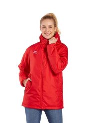 Kurtka zimowa Erima Team. Czerwone kurtki męskie Erima, na zimę, m, bez wzorów, z materiału, klasyczne, bez kaptura. Za 355.00 zł.