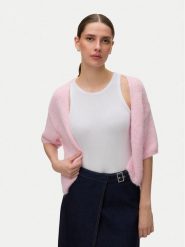 Vero Moda Kardigan Maybe 10348316 Różowy Regular Fit. Czerwone kardigany damskie Vero Moda, m, bez wzorów, z syntetyku, bez kołnierzyka. Za 159.99 zł.
