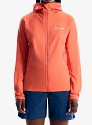 Bluza z kapturem damska Berghaus Staindrop Hike Jkt Af. Czerwone bluzy damskie Berghaus, s, bez wzorów, z materiału, bez ramiączek, z kapturem. Za 340.99 zł.