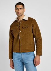 LEE MĘSKA KURTKA SHERPA JACKET BUFFALO 112356720 L87A008538. Kurtki męskie Lee, l, bez wzorów, bez kaptura. Za 349.99 zł.