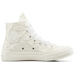 Buty sportowe Converse Chuck 70. Białe obuwie sportowe damskie Converse, bez wzorów, bez zapięcia. Za 590.00 zł.