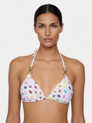 Guess Góra od bikini E6GJ37 MC04R Biały. Białe bikini Guess, xl, z aplikacjami, z syntetyku. Za 299.99 zł.