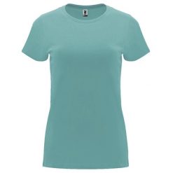 Koszulka Capri Dla Kobiet. Niebieskie bluzki damskie ROLY, bez wzorów, sportowe, bez kołnierzyka, bez ramiączek. Za 34.99 zł.