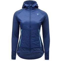 Bluza skiturowa rozpinana damska Silvini Divera WJ1311 PrimaLoft®. Niebieskie bluzy damskie Silvini, xs, bez wzorów, z materiału, bez ramiączek, z kapturem. Za 279.99 zł.