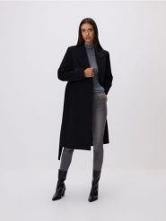 Jeansy slim fit push up - jasnoszary. Szare jeansy damskie Reserved, bez wzorów, z denimu. Za 89.99 zł.