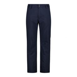 Spodnie męskie narciarskie CMP 33W1157. Niebieskie spodnie materiałowe męskie CMP, l, bez wzorów, narciarskie. Za 409.99 zł.