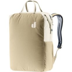 Plecak miejski Deuter Vista Desert Bone ergonomiczny 25L z przegrodą na laptopa. Brązowe plecaki męskie Deuter, bez wzorów, sportowe. Za 319.99 zł.