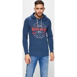 Premium by Jack&Jones - Bluza. Czarne bluzy męskie PRODUKT by Jack & Jones, l, bez wzorów, z bawełny, z kapturem. W wyprzedaży za 59.90 zł.