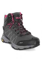Dlx Arlington II - damskie buty trekkingowe, charcoal. Czerwone obuwie trekkingowe damskie Trespass, z softshellu, bez zapięcia. Za 516.99 zł.