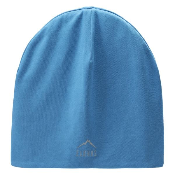 Czapka Elbrus Niko. Niebieskie czapki damskie ELBRUS, na zimę, bez wzorów, z materiału, eleganckie. Za 46.59 zł.
