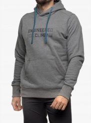 Bluza z kapturem Ocun Hoodie - grey paloma/excalibur. Szare bluzy męskie Wrangler, m, bez wzorów, z kapturem. Za 285.56 zł.
