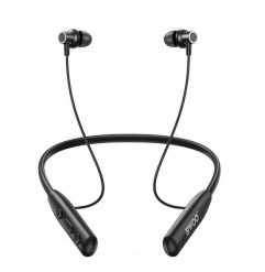 BWOO Słuchawki douszne na szyję BT5.3 BW870 czarne. Czarne słuchawki douszne Sencor. Za 41.70 zł.