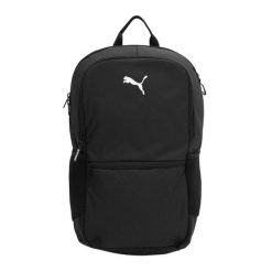 Plecak Team Goal Logo 24L. Czarne plecaki męskie Puma, bez wzorów, z materiału. Za 217.99 zł.