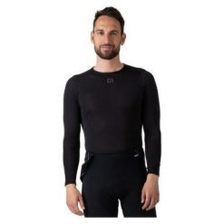 Koszulka termoaktywna męska Alé Cycling Grid. Czarne bluzy męskie ALÉ CYCLING, m, bez wzorów, sportowe, bez ramiączek, bez kaptura. Za 474.99 zł.