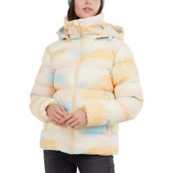Kurtka damska Fundango Amber Padded. Żółte kurtki sportowe damskie FUNDANGO, na zimę, s, bez wzorów, bez ramiączek, bez kaptura, narciarskie. Za 419.90 zł.