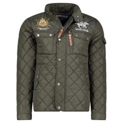 Kurtka męska Geographical Norway BELIFICIO MEN 001 khaki (WY4492H/GN-KAKI). Zielone kurtki męskie Geographical Norway, m, bez wzorów, z materiału, sportowe, bez kaptura. Za 209.00 zł.