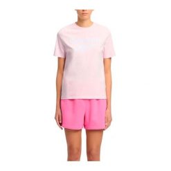 Koszulka Reebok Identity Big Logo Tee. Czerwone bluzki damskie Reebok, bez wzorów, sportowe, bez kołnierzyka, bez ramiączek. Za 69.99 zł.