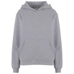 Bluza damska z kapturem Urban Classics Loose Light Brushed. Szare bluzy damskie Urban Classics, bez wzorów, bez ramiączek, z kapturem. Za 168.00 zł.