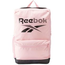 Plecak Reebok Training Essentials M Backpack różowy GH0443. Czerwone plecaki damskie Reebok, bez wzorów. Za 53.90 zł.