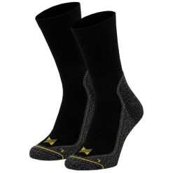 Męskie skarpety robocze ESD - antystatyczne - 2 pary - Multi Czarny. Czarne skarpety męskie XTREME SOCKSWEAR, bez wzorów, z elastanu. Za 147.52 zł.
