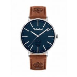 Zegarek Męski Timberland TDWGA2103702. Szare zegarki męskie Timberland, bez wzorów, z materiału, ze stali. Za 470.90 zł.