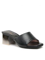 Hispanitas Klapki Iris V-23 HV232718 Czarny. Czarne klapki damskie Hispanitas, bez wzorów, ze skóry, bez obcasa, bez zapięcia. Za 579.99 zł.