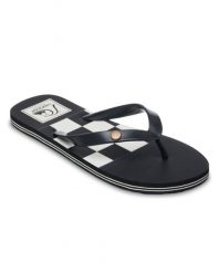 Klapki dla Mężczyzn MOLOKAI ORIGINALS Czarny. Czarne klapki męskie Quiksilver, bez wzorów, z gumy, bez zapięcia. Za 94.99 zł.