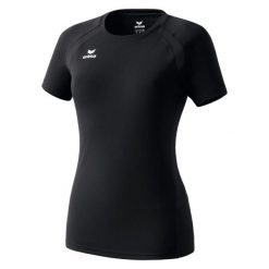 Koszulka damska Erima performance. Czarne bluzki damskie Erima, bez wzorów, sportowe, bez kołnierzyka, bez ramiączek. Za 141.50 zł.