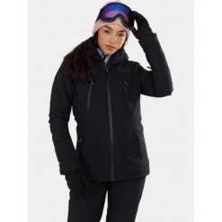 Kurtka Narciarska Damska Fundango Celine. Czarne kurtki sportowe damskie FUNDANGO, na zimę, bez wzorów, bez ramiączek, bez kaptura, narciarskie. Za 599.90 zł.