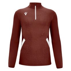 Bluza rozpinana 1/4 Macron Fraser. Białe bluzy damskie Macron, m, bez wzorów, z materiału, bez ramiączek, bez kaptura. Za 322.50 zł.