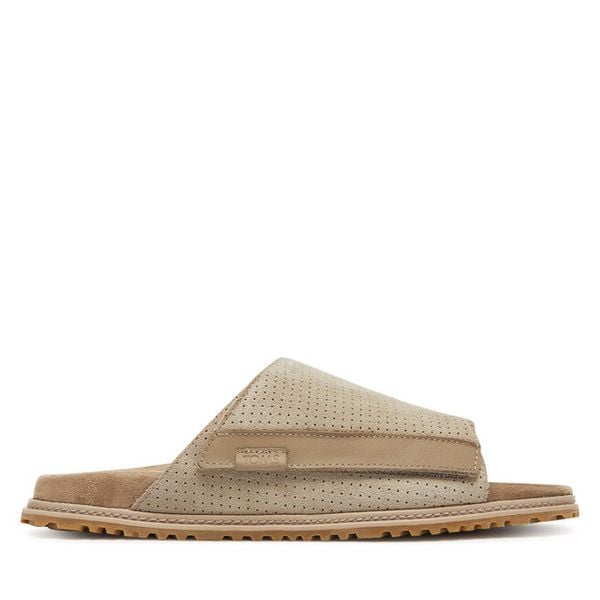 Klapki Toms. Brązowe klapki męskie Toms, bez wzorów, bez zapięcia. Za 269.99 zł.