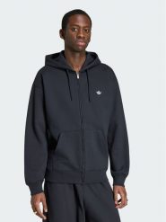 Adidas Bluza Trefoil Essentials KS8941 Czarny Loose Fit. Czarne bluzy męskie Adidas, m, bez wzorów, z bawełny, bez ramiączek, bez kaptura. Za 258.99 zł.