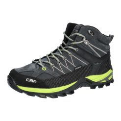Buty trekkingowe męskie CMP Rigel Mid Trekking Wp. Czarne buty zimowe męskie CMP, bez wzorów, z materiału, bez obcasa, bez zapięcia. Za 406.99 zł.