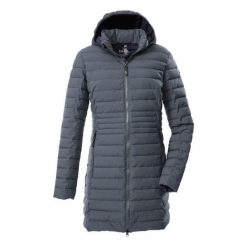 Parka dla kobiet Killtec GW 77. Niebieskie parki damskie KILLTEC, na zimę, bez wzorów, bez kaptura. Za 599.60 zł.