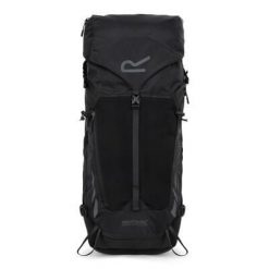 Plecak unisex Blackfell 4 45L. Czarne plecaki męskie Regatta, bez wzorów, z materiału. Za 339.99 zł.