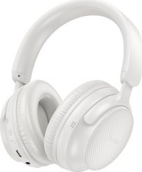HOCO słuchawki bezprzewodowe bluetooth nagłowne W53 białe. Białe słuchawki bezprzewodowe Hoco. Za 45.49 zł.