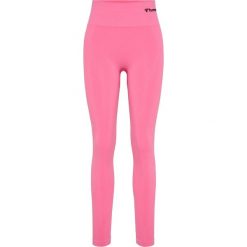 Legging haute sans couture women Hummel Tif. Czerwone spodnie dresowe damskie Hummel, bez wzorów, sportowe, na fitness i siłownię. Za 137.50 zł.