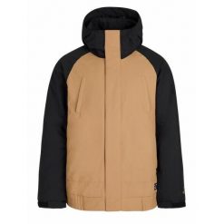 Kurtka narciarska Protest Prtmalawi. Brązowe kurtki sportowe męskie Protest, na zimę, l, bez wzorów, bez kaptura, narciarskie. W wyprzedaży za 699.90 zł.