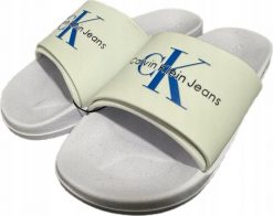 NOWE KLAPKI CALVIN KLEIN KLAPKI CK LATO FERRIS 1R ZM0ZM02679 r. 40. Klapki męskie Calvin Klein, bez wzorów, bez zapięcia. Za 149.00 zł.