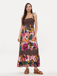 Maaji Sukienka letnia PT1668CLD007 Kolorowy Regular Fit. Sukienki damskie Maaji, na lato, m, bez wzorów, z wiskozy, bez kołnierzyka, bez ramiączek. Za 769.99 zł.