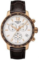 Zegarek Tissot Zegarek Męski Tissot Quickster T095.417.36.037.00 (42 mm). Zegarki męskie TISSOT, bez wzorów. Za 1,611.79 zł.