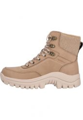 Damskie buty trekkingowe Whistler Nuslog. Brązowe obuwie trekkingowe damskie Whistler, z materiału, bez zapięcia. Za 403.50 zł.