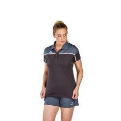 Damska koszulka polo Erima Change. Szare bluzki damskie Erima, bez wzorów, eleganckie, bez kołnierzyka, bez ramiączek. Za 206.50 zł.