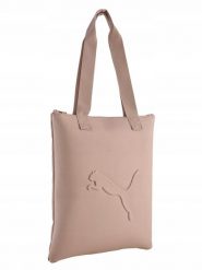 TORBA TOREBKA PUMA BUZZ TOTE 091157-34 miejska na zakupy na ramię beżowa. Brązowe torby sportowe męskie Puma, bez wzorów, na ramię, małe. Za 181.99 zł.