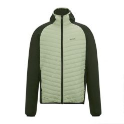 Męska Kurtka Hybrydowa Andreson. Zielone kurtki męskie Regatta, m, bez wzorów, z puchu, sportowe, bez kaptura. Za 207.99 zł.
